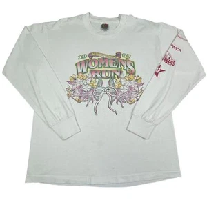 Vintage floral shirt colorful long sleeve Montana women’s run 90s - Picture 1 of 5