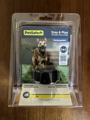 Nuevo collar inalámbrico para perros PetSafe PIF00-14288 Stay and Play sin abrir Foto 1 de 3