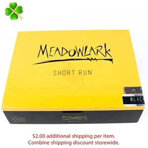 Meadowlark Toro Short Run Empty Wood Cigar Box 9" x 7" x 2.25" - Picture 1 of 12