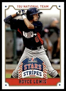 2015 Panini USA Stars & Stripes Royce Lewis USA #85 - Picture 1 of 2