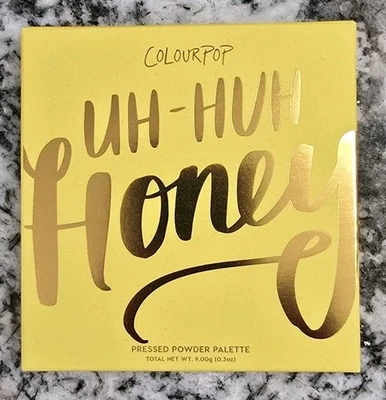 ColourPop 9 Pan Eyeshadow Palette UH-HUH HONEY Yellow Orange Gold Retired NIB - Image 1 of 4