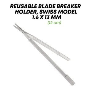Blade Breaker and Holder Ophthalmic Surgical Instruments Premium Stainless Steel - Picture 1 of 5