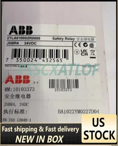 New ABB 2TLA010002R0000 JSBR4 Safety Relay - Picture 1 of 10