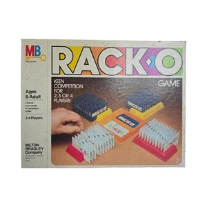 1980 Milton Bradley RACK-O Card Game Complete Vintage Made in USA Family Fun - Picture 1 of 7