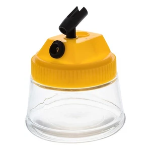 Airbrush 3 in 1 Cleaning Pot with Holder; Cleans Out Art Paint, Holds Airbrush - Picture 1 of 5