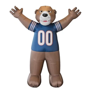 Chicago Bears Inflatable Mascot 7' Tall NFL Yard Decoration Football Blow Up - Picture 1 of 5