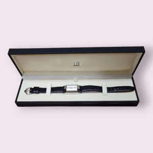 Dunhill Leather Hand-Wound Watch - Pre-Owned, Working Condition, Minor Scratches - Picture 1 of 11