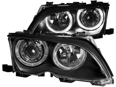 Juego de faros para BMW 325xi 2002-2005 Anzo 17829QXBN 2003 2004 Foto 1 de 3