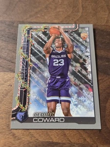 Cedric Coward 2025-26 Topps Holiday NBA RC Brillo Novato - Imagen 1 de 2