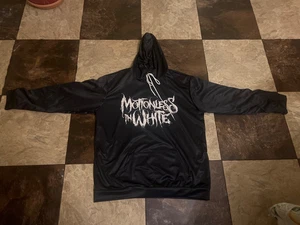 MOTIONLESS IN WHITE MENS XL BLACK PULLOVER HOODIE! GRAVEYARD SHIFT TOUR ITEM!!! - Picture 1 of 8