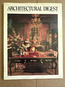 Architectural Digest Magazine December 1977 - Picture 1 of 4