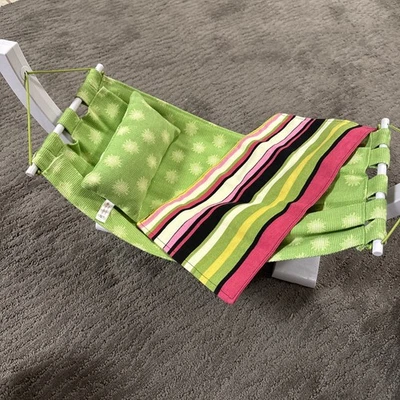 Juego de hamacas American Girl Doll Lanie's, completo, retirado en 2010 Foto 1 de 4