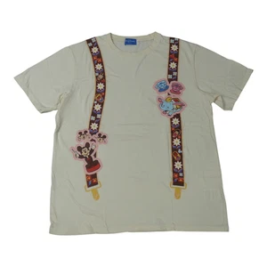 Tokyo Disney T-Shirt Unisex L hellbraun beige Dumbo Mickey 2020 Anniversary Resort LL - Bild 1 von 5