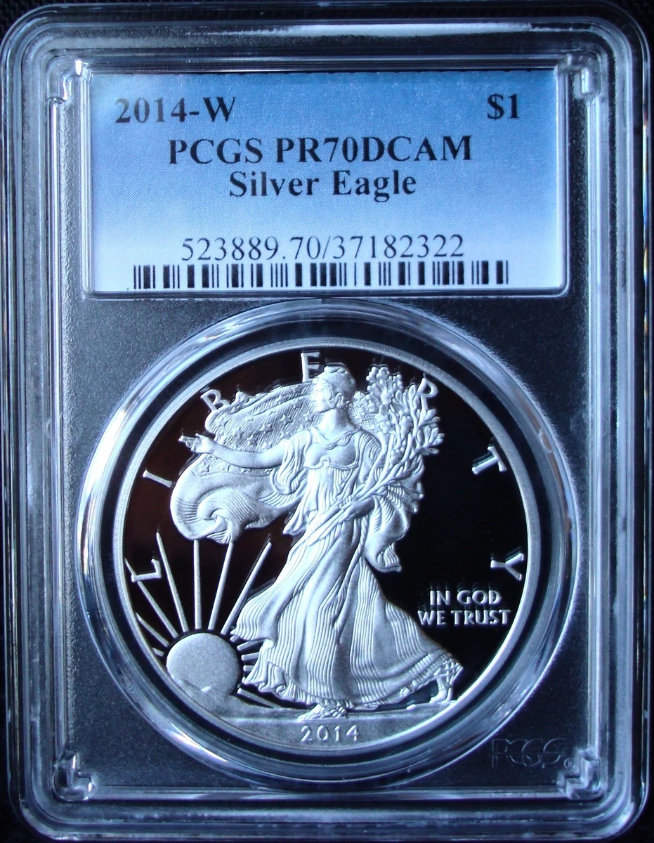2014 American Eagle Grade PR 70 Silver Bullion Coins for sale | eBay