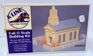 K-Line O Scale: K-Lineville White Church Building Kit K-4110 (O/O27) – NEW - Picture 1 of 7