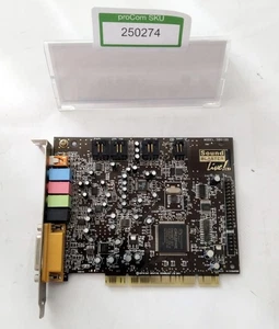 Soundkarte / Creative Labs Soundblaster Live 5.1 / SB0100 / 32bit PCI - Afbeelding 1 van 5
