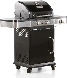 - Barbecue a Gas DALLAS Con Rotelle Potente E Pratico, Comodo Da Spostare, Siste - Foto 1 di 12