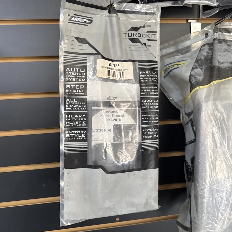 Kit de tablero de instalación doble DIN Metra 95-7863 para Honda Element 2003-11 Foto 1 de 1