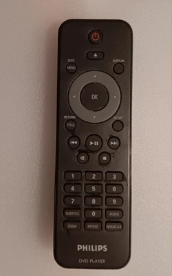 Philips 2422 549 01929 DVD Genuine Remote DVP398237, DVP398037, DVP3980, DVP3982 - Image 1 of 2