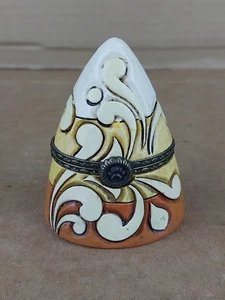 Boyds 2011 Jim Shore Candy Corn Trinket Box Treasure Box - Picture 1 of 8