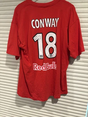 New York Red Bulls 2006 Goalkeeper Shirt Men’s XL Jon Conway Signed - Image 1 of 4