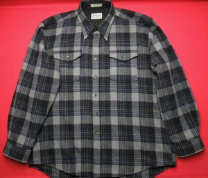 Pendleton Outdoor Hemd 100% Wolle Langarm Knopfleiste Flanellhemd Herren XL - Bild 1 von 5