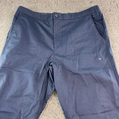 Mack Weldon Daily Mens XXL Blue Chino Joggers Cotton Spandex Athletic Casual - Image 1 of 4