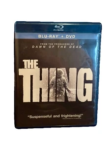 The Thing Blu Ray DVD Set Sci Fi Horror Prequel Mary Elizabeth Winstead Blu-Ray - Picture 1 of 4