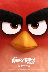 THE ANGRY BIRDS MOVIE original 27x40 D/S movie poster 2016 - Picture 1 of 1