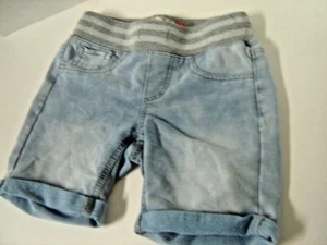 So Brand Young Girls Shorts Size 7 Stretch Fabric Light Blue with Gray - Picture 1 of 6