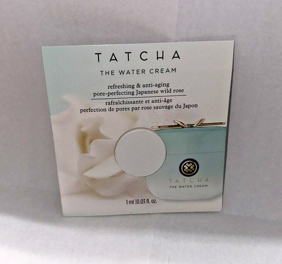 Lot of 5 - Tatcha The Water Cream Sample 1mL/ 0.03 fl oz - Image 1 of 1