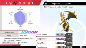 Pokemon Sword and Shield 6iv Shiny Naganadel - FAST DELIVERY! - Picture 1 of 1