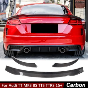 Alerón trasero maletero para Audi TT MK3 8S TTS TTRS 2015-2021 - Imagen 1 de 12