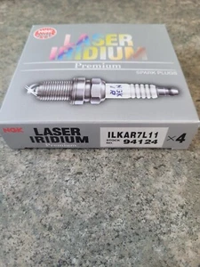 4 NEW Spark Plug-Laser Iridium NGK 94124 FAST FREE SHIPPING MAZDA - Picture 1 of 1