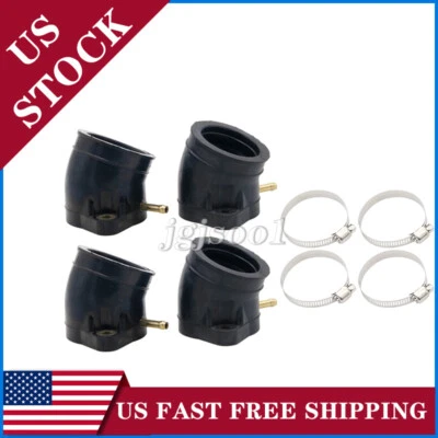 4x Carburetor Manifold Boot Fits Yamaha XS1100 78-81 XJ1100 1982 2H7-13596-00-00 - Image 1 of 4