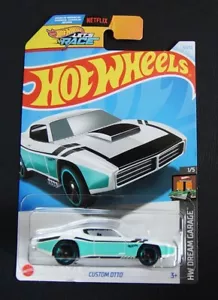 Hot Wheels HW Dream Garage Custom Otto 1/5 Long Card - Picture 1 of 4