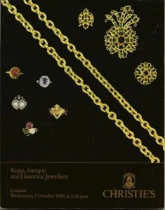 CHRISTIE’S Rings Historical Jewelry Spanish Gold Emerald Treasure Shipwreck Cat - Imagen 1 de 2