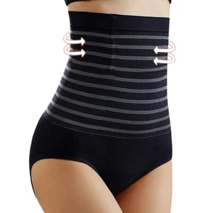 Pancera Donna Guaina Contenitiva Fascia Addominale Slip Vita Alta Dimagrante - Foto 1 di 14