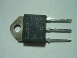 BUZ353 Siemens Transistor NFET 10A 9,5A 500V 125W TO218 #21-471/2 - Picture 1 of 2