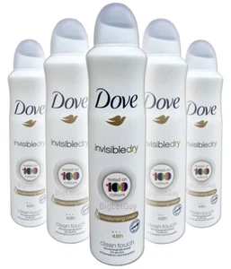 Dove INVISIBLE DRY Antiperspirant Moisturizing Cream Bundle 8.4oz Clean Touch - Picture 1 of 7