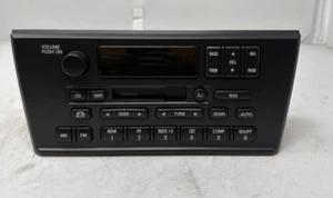 XW4F18C870AJ OEM FORD LINCOLN AM FM CASSETTE RADIO FREE SHIPPING - Picture 1 of 3