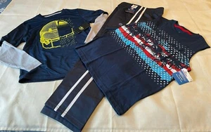 CHAMPION & ATHETIC WORKS Boys 3 Pc. Jogger PANTS - LS T-SHIRT & TANK TOP SET-NWT - Picture 1 of 11
