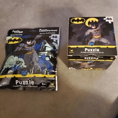 Rompecabezas de caja y rompecabezas en bolsa Batman sin usar 2020 envío gratuito EE. UU. Foto 1 de 2