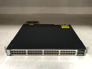 Cisco WS-C3750E-48PD-SF Schalter 90 Tage Garantie - Bild 1 von 3