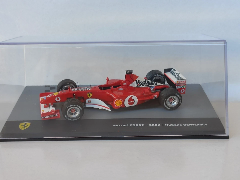 Ferrari F2002 Rubens Barrichello Livrea Marlb... 1/43 Die Cast Formula 1 Altaya - Immagine 1 di 4