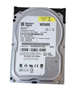 Western Digital WD400BB-23DEA0 40GB 7200RPM IDE 3.5" Hard Drive - Picture 1 of 3