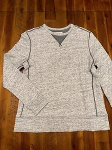 Boy's Johnny B Boden Lightweight French-Terry Sweatshirt, GrayHeather Sz 15-16Y - Picture 1 of 4