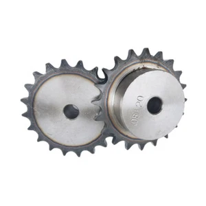 45# Steel Roller Chain Drive Sprocket 1/2" 08B 10T - 60T Pitch 12.7mm Rough Bore - Picture 1 of 8
