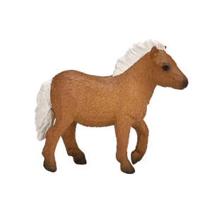 .Mojo SHETLAND PONY CABALLO POTRO figuras de juguete modelos niños niñas plástico animales granja - Imagen 1 de 6