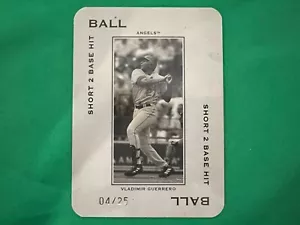 2005 Throwback Threads Polo Grounds 25 BALL Short 2 #37 Vladimir Guerrero 04/25 - Picture 1 of 1